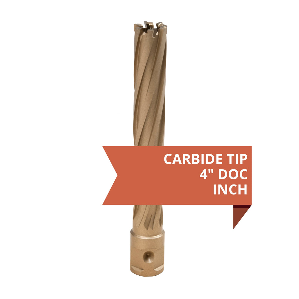 4" Depth Copperhead Carbide Tip Cutters (INCH) - 4-18218 - CelticMagDrills.ca