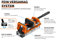 Fein VersaMAG Vise - 90701004020 - CelticMagDrills.ca