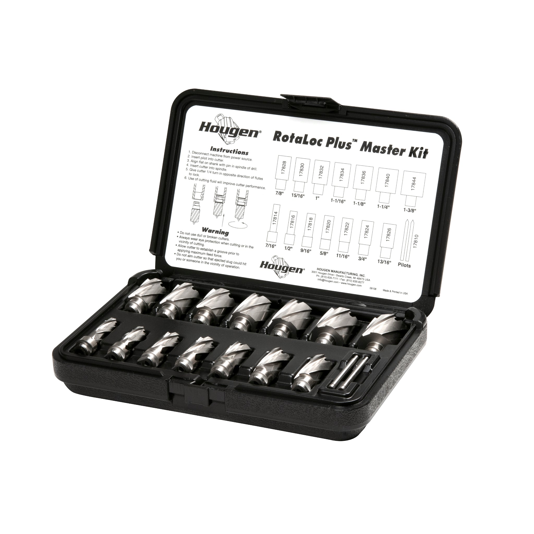 RotaLoc Plus Cutter Kits (HMD130 Only) – CelticMagDrills.ca